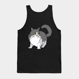 A cute cat looking Tank Top